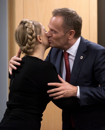 Donald Tusk i Julia Tymoszenko spotkali się na spotkaniu w cztery oczy