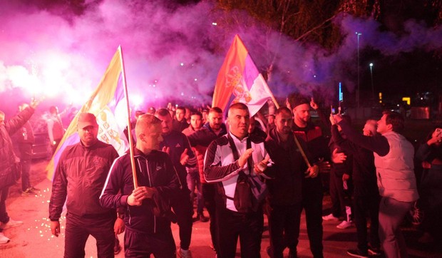 Doček za Srbe sa KiM u Preljini