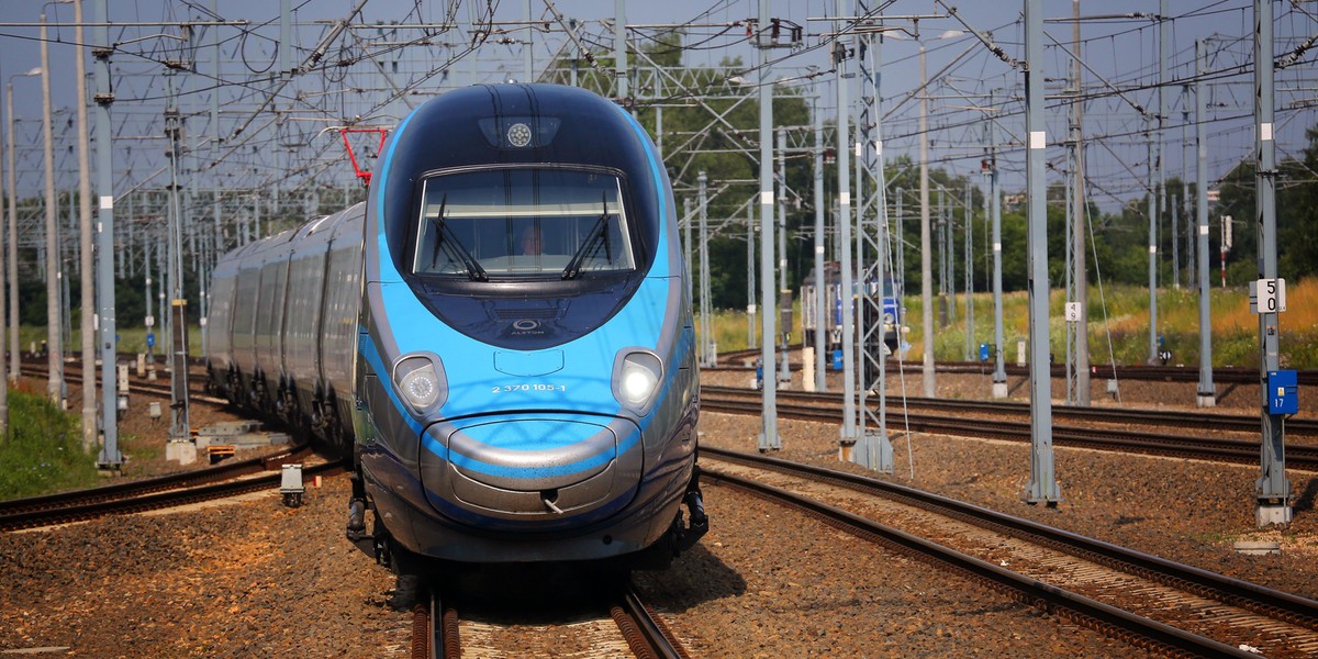 Pendolino zatrzymane przez podejrzenie koronawirusa