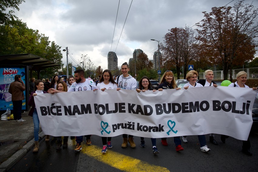 NURDOR često organizuje akcije podrške za mališane obolele od raka, kao što je bio Marš humanosti