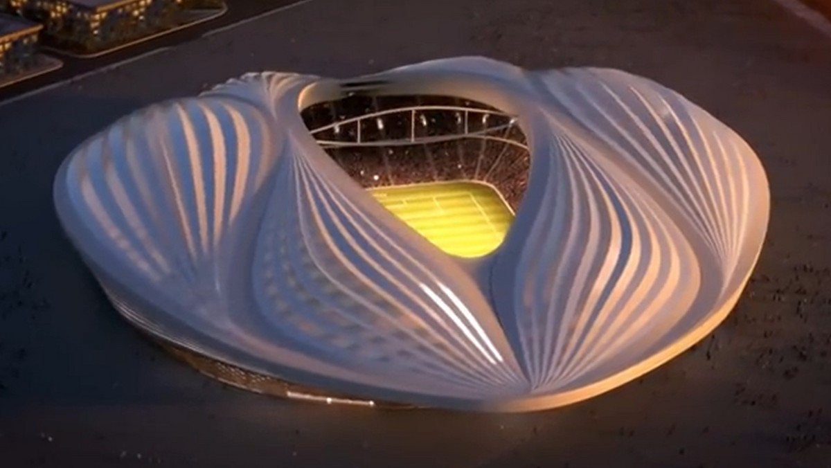 Stadion Al Wakrah w Katarze, zaprojektowany przez AECOM i Zaha Hadid Architects, wywołał spore oburzenie. Filmik przedstawiający wizualizację budowli został zamieszczony w sieci, dodawanie komentarzy zostało zablokowane, jednak zagraniczna prasa już wyśmiewa się z tego projektu.