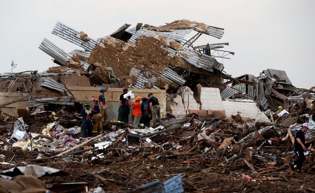 Mniejsza ilość ofiar tornado