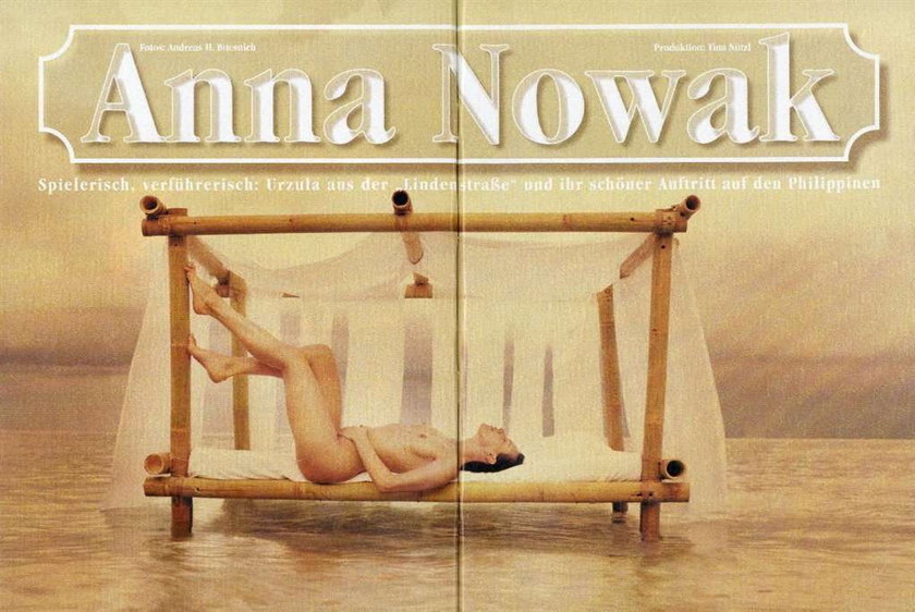 Anna Nowak- Ibisz w niemieckim Playboyu!