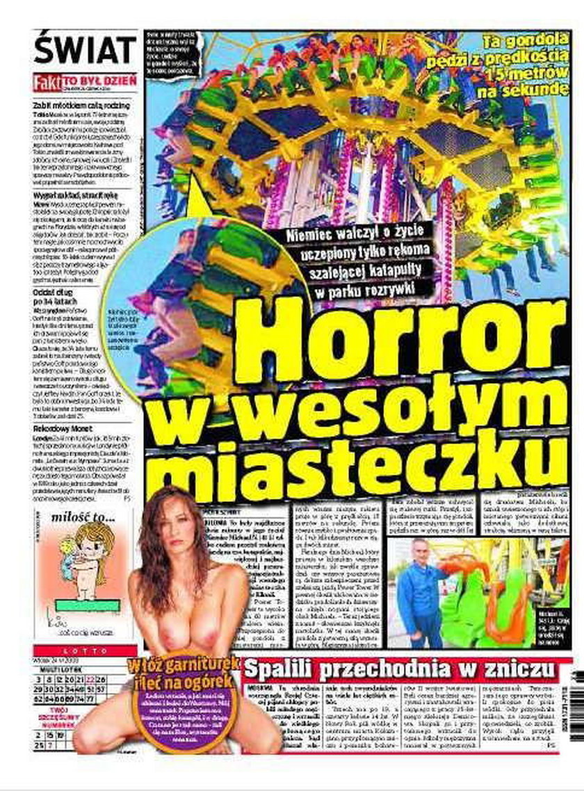 Horror w wesołym miasteczku