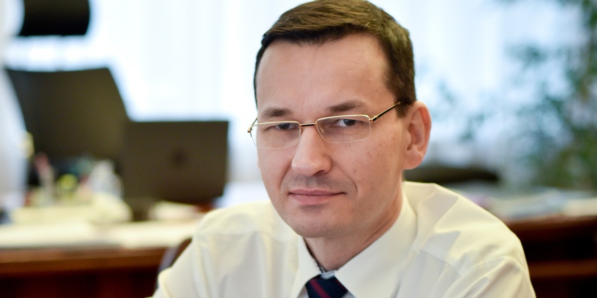 Mateusz Morawiecki, wicepremier i minister rozwoju