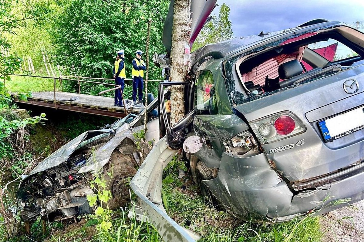 Wypadek w Warze. Zginął 18-latek