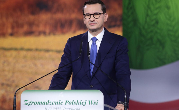 Premier Mateusz Morawiecki przemawia na Zgromadzeniu Wsi Polskiej