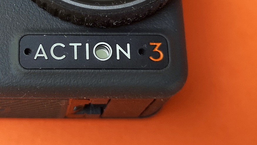 Der Sensor für den Weißabgleich.