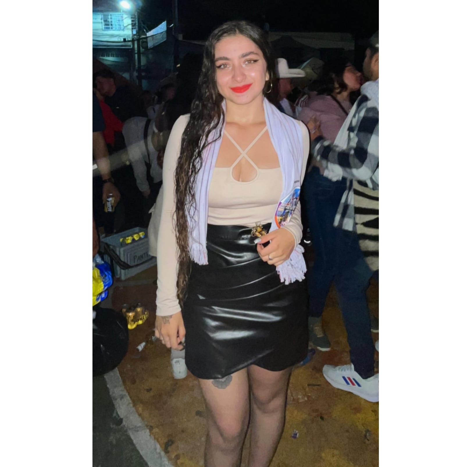 Kolumbijská televízna moderátorka Dayanna Trujillo. 