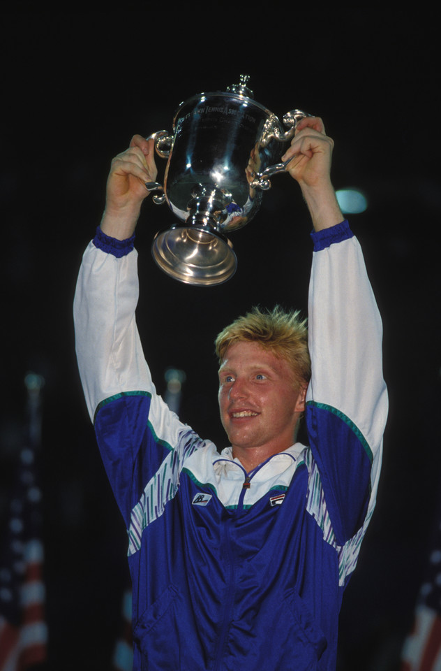 Boris Becker w 1989 roku