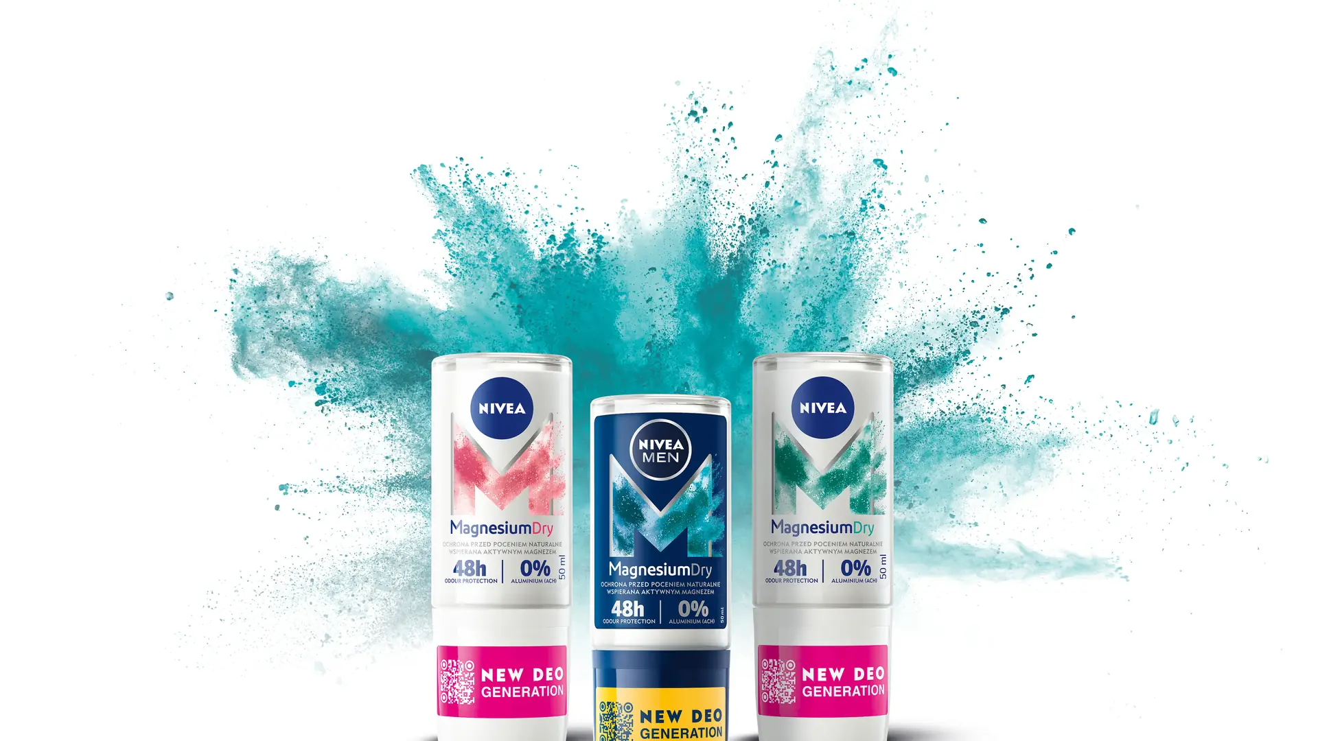 Naturalna ochrona przed potem dzięki NIVEA Magnesium Dry!