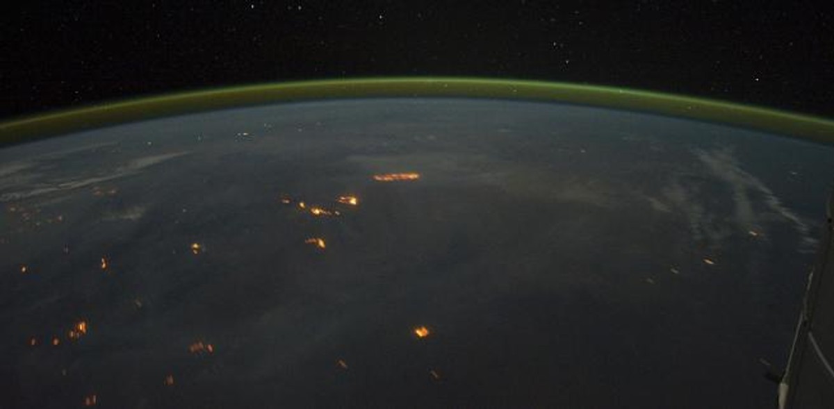 Pożary widziane z kosmosu Fot. dzięki uprzejmości NASA / JPL-Caltech