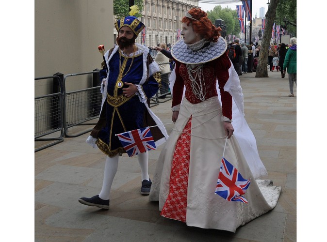 Brytyjczycy w ślubnej euforii