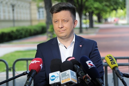 Szef KPRM Michał Dworczyk. 