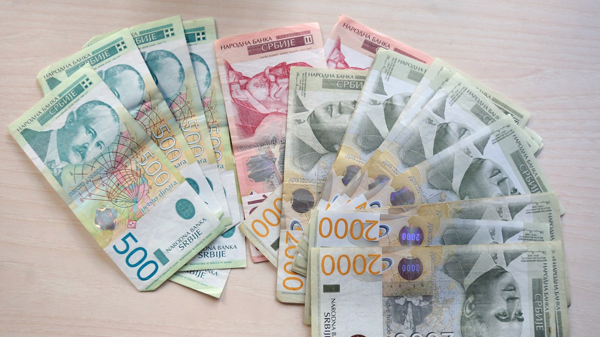 Ovo je današnji kurs dinara prema evru