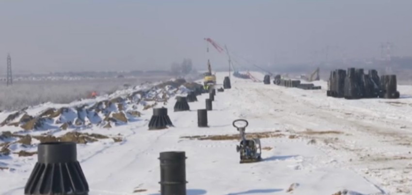 Radovi, saobraćajnica Novi Beograd-Surčin