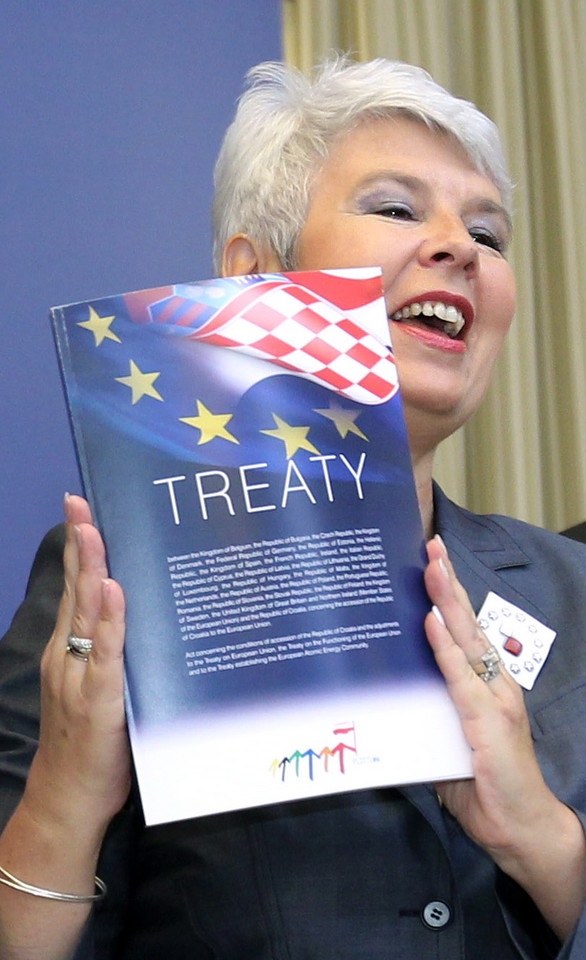 Chorwacja otrzymała projekt traktatu akcesyjnego