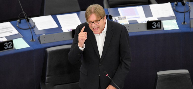 Guy Verhofstadt: dla premiera Mateusza Morawieckiego UE to bankomat