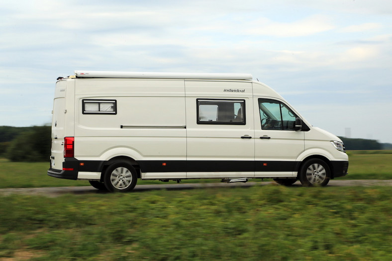 Volkswagen Crafter kamper – podróż po Norwegii