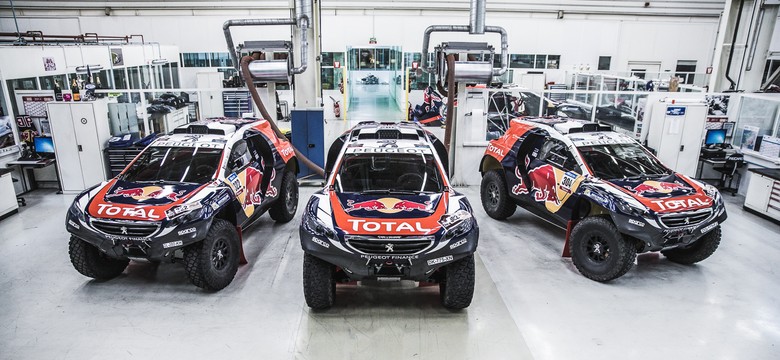 Peugeot gotów na rajd Dakar. Oto trzy nowe 2008 DKR