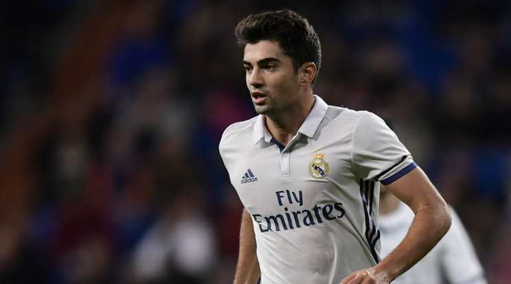 Enzo Zidane ugyan már bemutatkozott a Real Madrid felnőtt csapatában, de még nem tudta megvetni ott a lábát/Fotó: AFP