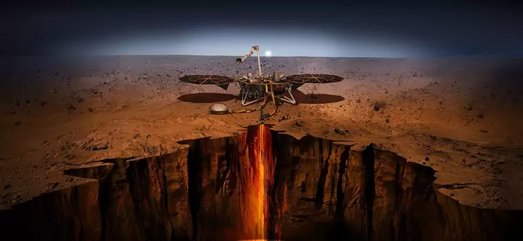 Sonda InSight zarejestrowała wiatr na Marsie