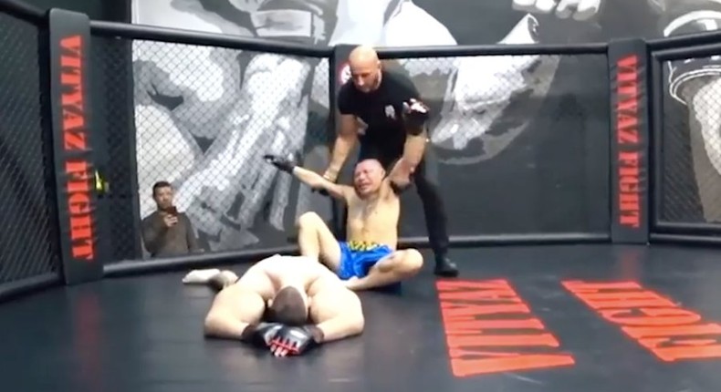 Kirill Tereshin MMA debut