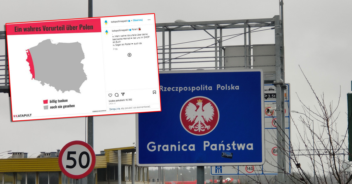 Womit ist Polen verbunden?  Böser Witz aus einer deutschen Zeitung