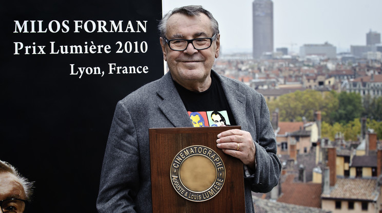 Milos Forman 2010-ben Franciaországban /Fotó: AFP