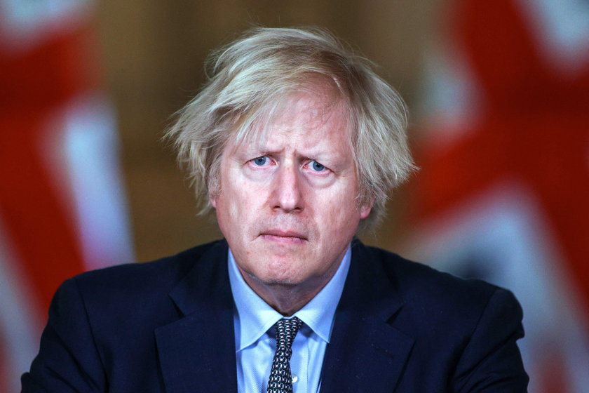 Premier Wielkiej Brytanii Boris Johnson