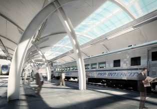 Zobacz, jak będzie wyglądał dworzec w Gliwicach [ZDJĘCIA]