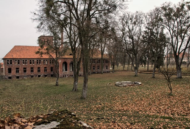 Opuszczony szpital psychiatryczny w Owińskach pod Poznaniem