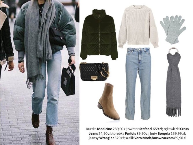 Modne STYLIZACJE na zimę 2019