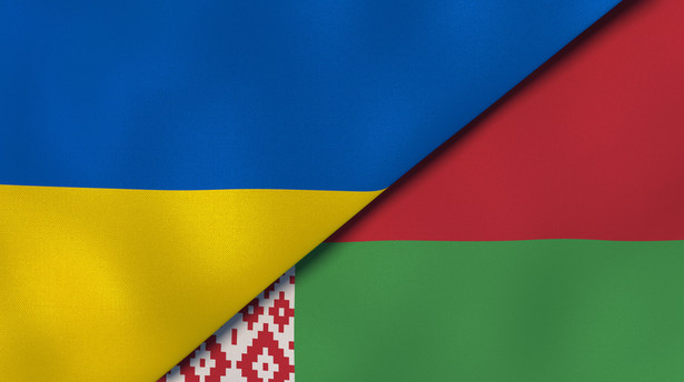 Ukraina. Białoruś. Flaga