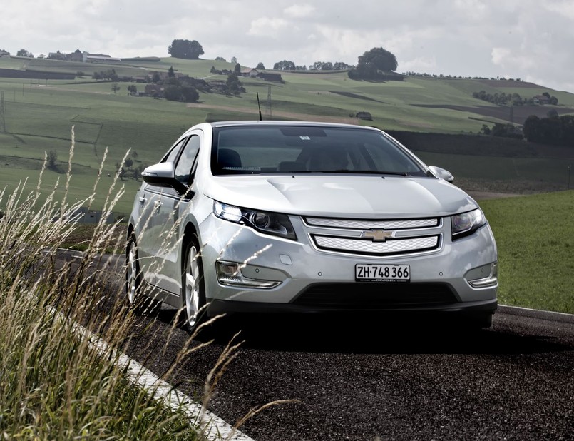 Chevrolet Volt Samochód Roku 2012 w ojczyźnie Louisa Chevroleta