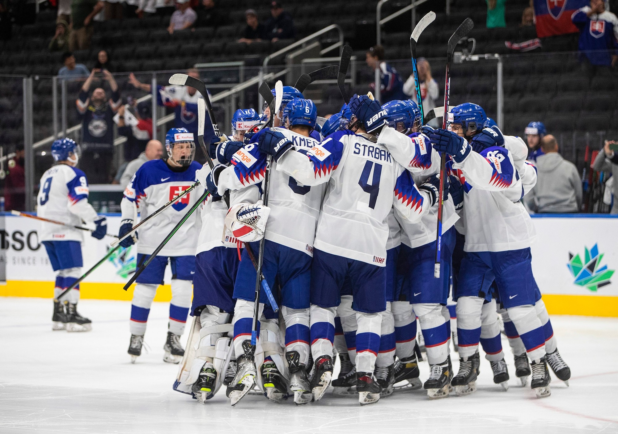 MS v hokeji U20: Slovensko - Lotyšsko.