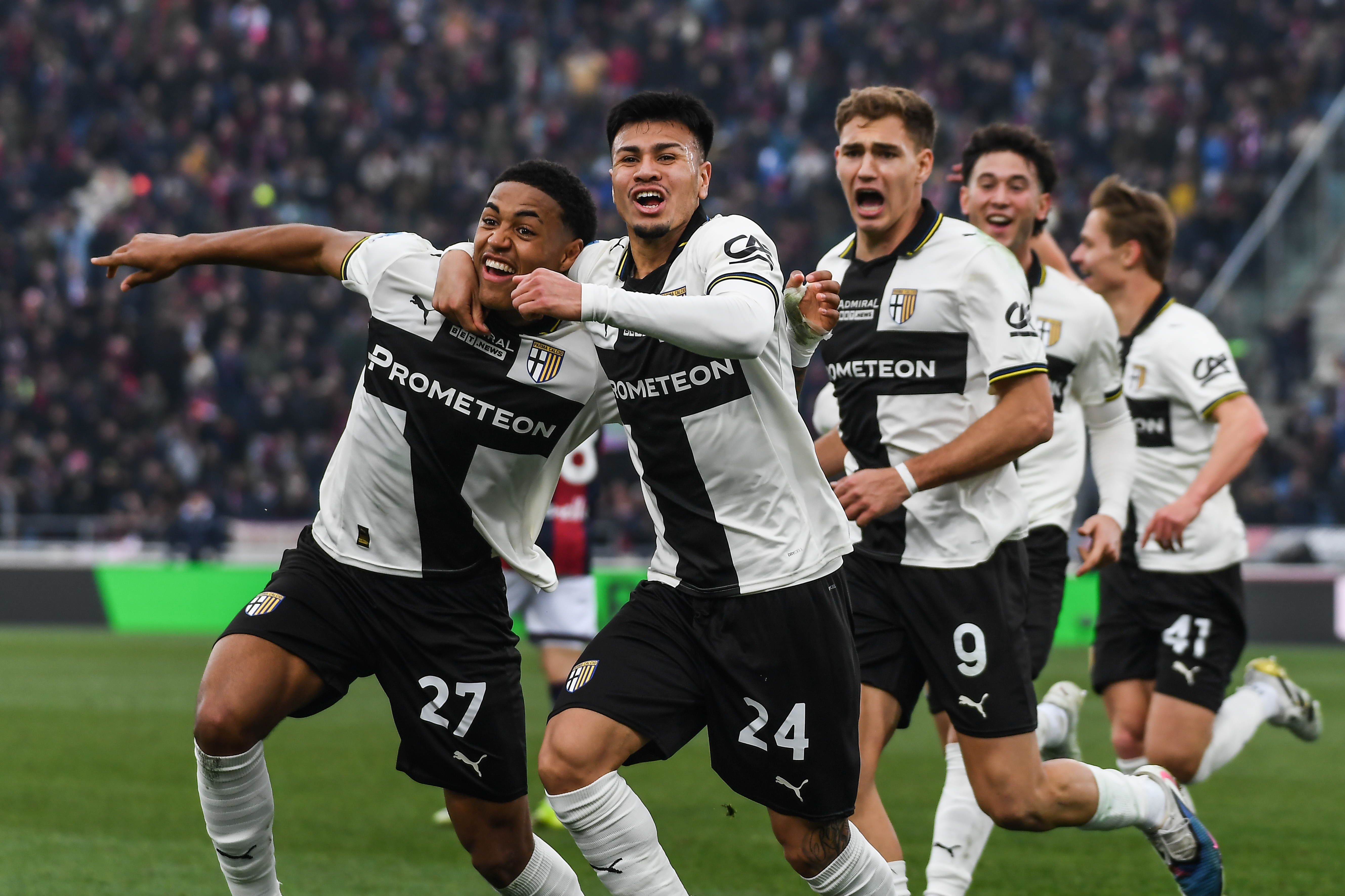 Parma-Bologna infuocato: due rossi e gol decisivo al 50', vince Ordonez