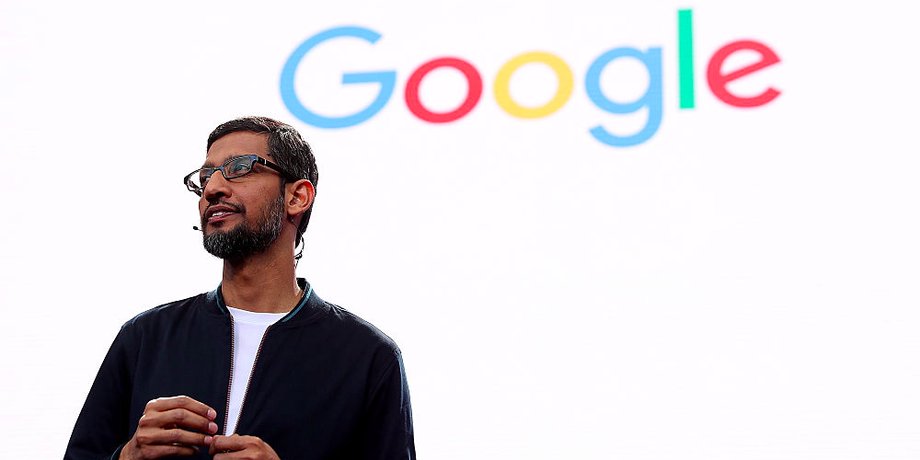 Google CEO Sundar Pichai.