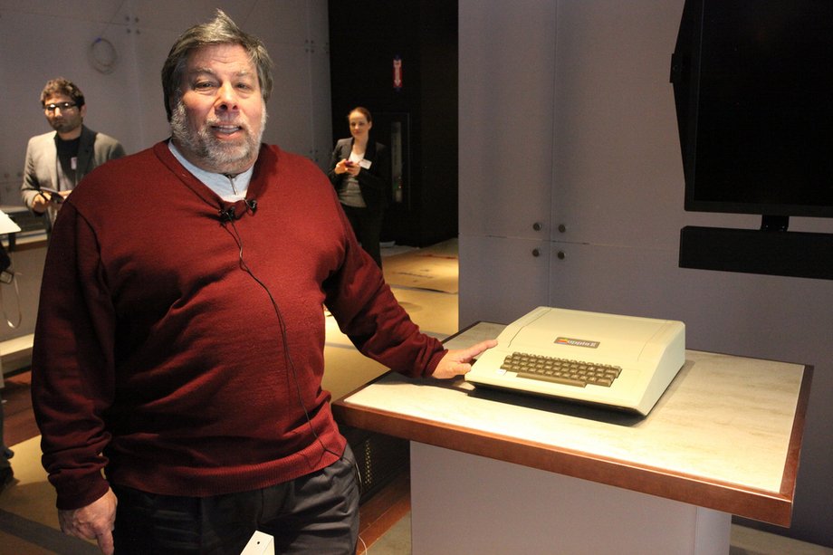 Steve Wozniak prezentuje Apple II