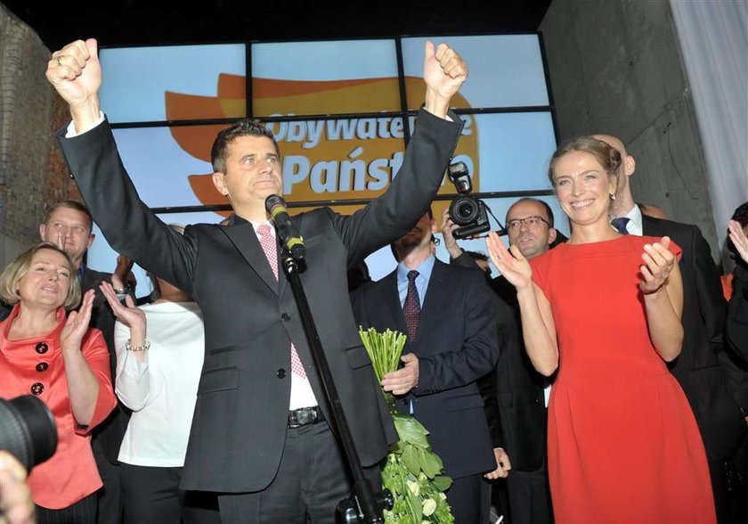 janusz palikot, żona, głosowanie, wybory