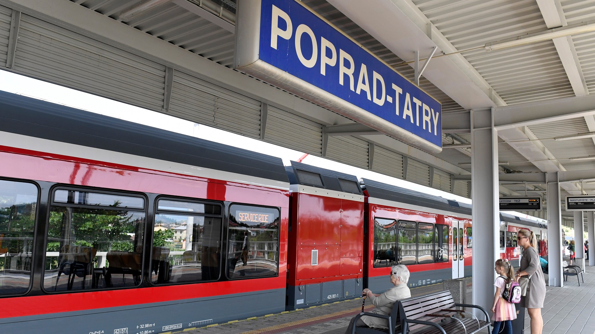 Železničná stanica v Poprade