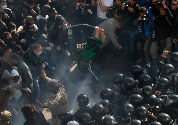 Marsze z okazji 72. rocznicy utworzenia Ukraińskiej Powstańczej Armii (UPA)