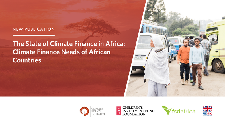 Climate finance needs of African countries l Social media banner