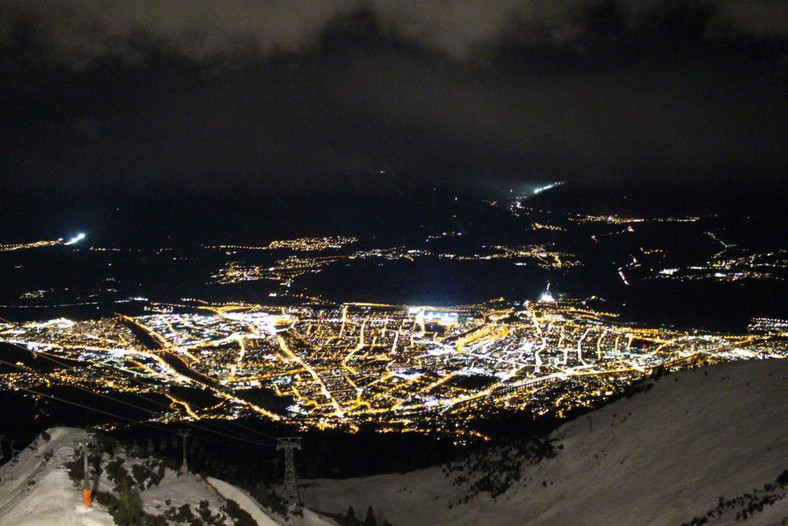 Innsbruck - widok z Seegrube