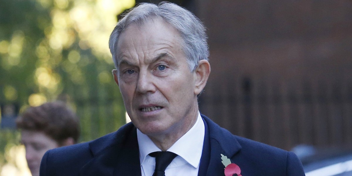 Tony Blair z Żoną