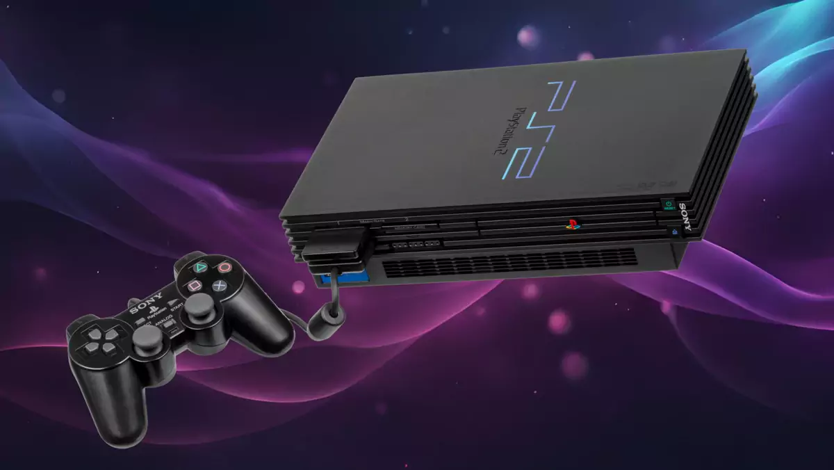 Sony PlayStation 2 z kontrolerem w wersji standardowej