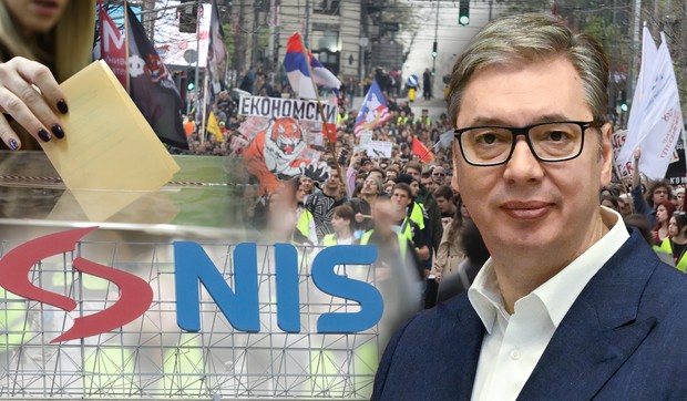 Vucic, studenti, izbori  NIS 