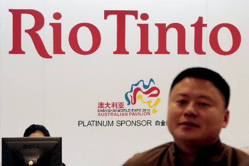 Biuro Rio Tinto w Szanghaju, gdzie odbywa się proces b. pracowników koncernu górniczego.