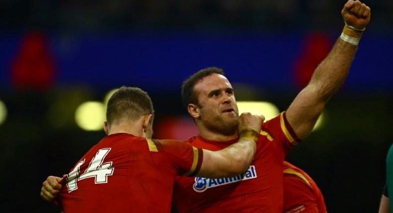 Jamie Roberts (right) will captain the Wales rugby union team in Tonga and Samoa