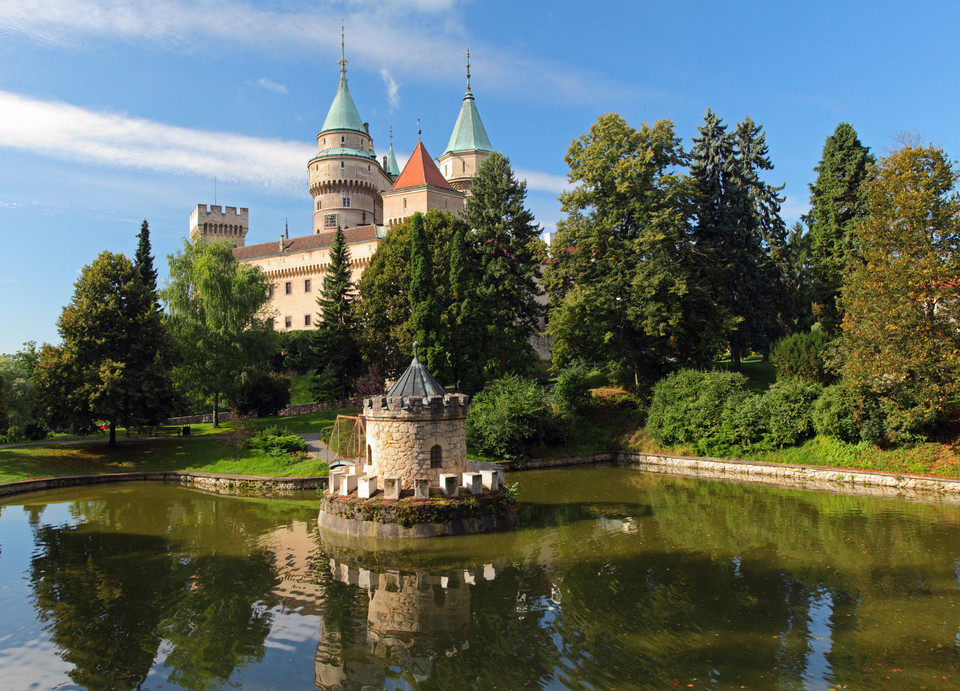 Zamek w Bojnicach, Słowacja